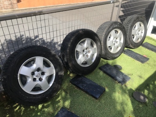 【9/28-10/7期間限定】エクトレイルで使用　スタッドレスタイヤ＋スチールホイール