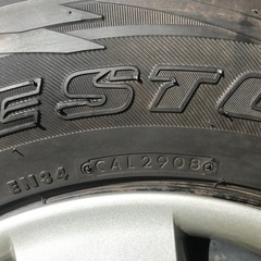 【3／16で締切ます】エクトレイルで使用　スタッドレスタイヤ＋スチールホイールの画像
