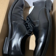 アキレス　革靴　26.5の画像