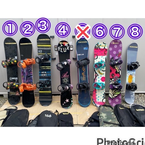 ❄️お値打ち❄️スノーボード/ビンディング/ケースセット