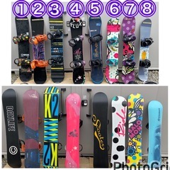 ❄️お値打ち❄️スノーボード/ビンディング/ケースセットの画像