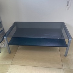 ニトリ ガラステーブル ローテーブル