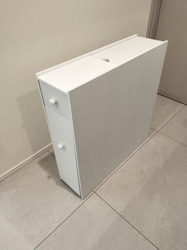 トイレラック　トイレ収納　新品未使用　キャスター付き