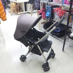 Combi ベビーカー メチャカル A-390 生後1ヶ月頃～24ヶ月頃 両対面式 折りたたみ ブラウン系 コンビ☆ 札幌市 北区 屯田 の画像