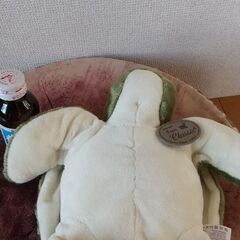 ～7/15までのお取引限定🐢【美品✨】水族館のぬいぐるみ もふもふなカメ🐢の画像
