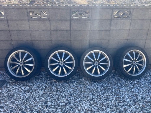 タイヤ・ホイール4本セット　50エスティマにて使用