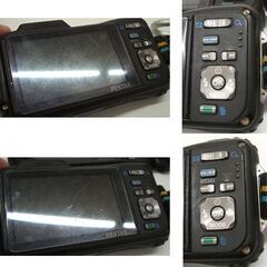簡単な動作確認OK 防水デジカメ ペンタックス Optio WG-1 パープル ブラック 2個セット スタンダードモデル コンパクト デジタルカメラ ☆ PayPay(ペイペイ)決済可能 ☆ 札幌市 豊平区 平岸 平岸店の画像