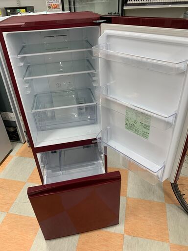 ★ジモティ割引あり★ 冷蔵庫 アクア AQR-18H 2019年製  W(幅)52.5×D(奥行き)57.6×H(高さ)130cm ※