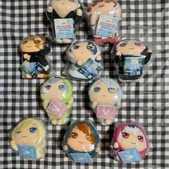 アイドリッシュセブン☆きらどるぬいぐるみ☆うさぎパーカー 5種+パステルカラー5種 10種セット売りの画像