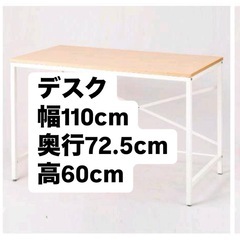 3月上旬まで予定　カインズホームの組み立てデスク