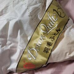 西川羽毛布団　シングルの画像