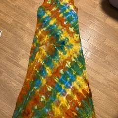 100% Handmade psydyeタイダイタンクトップワン...