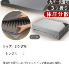 ニトリ★マットレス(中古)の画像
