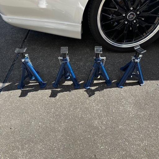 ジャッキスタンド4本(馬)