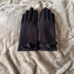 手袋、帽子の画像