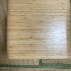 IKEA イケア スツール 竹突き板 (x2)の画像