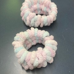 もこもこシュシュの画像