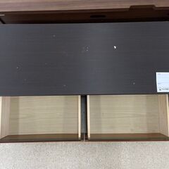店長値引き！！★ジモティ割あり★ TJ10825  TV台 茶 H40×D41.5×W113 クリーニング済みの画像