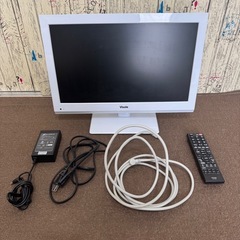 訳あり]19インチテレビ (さかもつ) 南安城のテレビ《DVD内蔵型