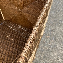 残り１つ！！　IKEA 収納 箱 KNIPSA クニプサ ひとつ900円　バスケット, シーグラス（水草）, 製　サイズ　32x33x32 cmの画像