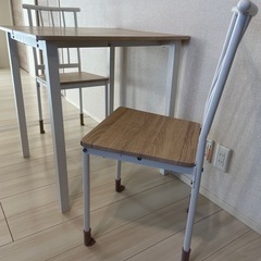 テーブル+チェア（2人用）の画像