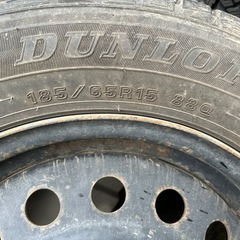 スタットレスタイヤ　185/65R15 4本
の画像