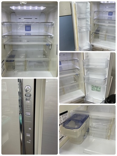 R471 ☀️ ジモティー限定価格！ 切れちゃう瞬冷凍搭載♪ MITUBISHI 冷蔵庫 (435L) 16年製 MR-R44A ⭐ 