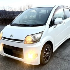 ムーブカスタムRS ⭐️4WD ターボ⭐️2年車検付き⭐️スタッドレスタイヤの画像