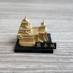 熊本城　金色 約7cm x 5cm