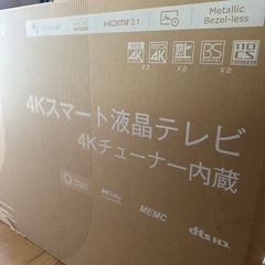 TCL  4K内蔵テレビの画像