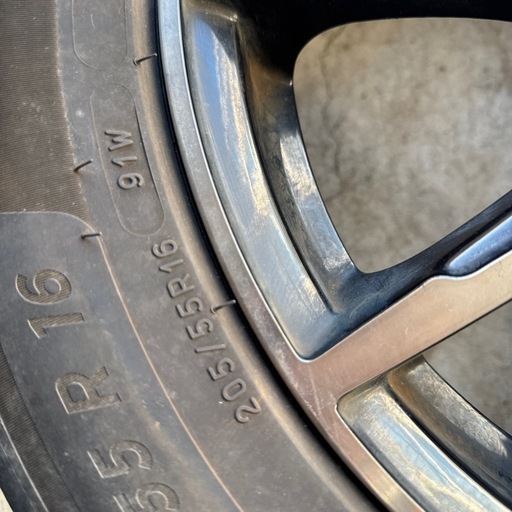205/55R16 夏タイヤホイールセット