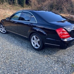 ベンツ Sクラス W221 後期 車検7年9月 ヤナセ整備 サンルーフ 冬タイヤの画像