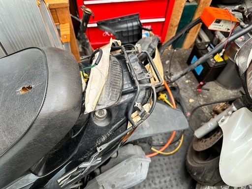 フュージョンX 実働！セル1発！最終型fusion HONDA シート新品張替え！