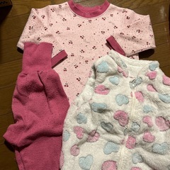 長袖パジャマ90と毛布