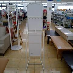 ★ジモティ割あり★  スタンドミラー 白 H163×D55×W39 クリーニング済み OJ7823の画像