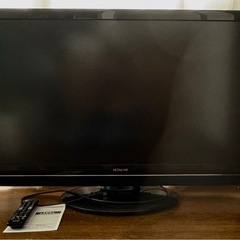 【お取引中】液晶テレビ 日立  Wooo42型（ラック付）