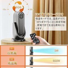 ⭐️新品・未使用⭐️セラミックヒーター 電気ストーブ 人感センサー付き&ECO省エネ対策の画像