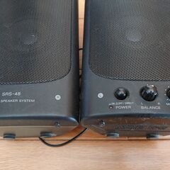 【中古動作確認品】SONY　ソニー　ポータブルスピーカー　電池　ACアダプタ両対応の画像