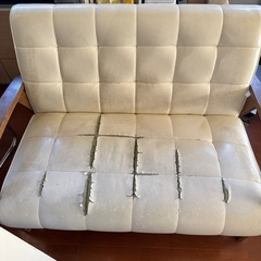 【格安譲渡】海外製2.5〜3人掛けアンティークソファーの画像