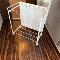 【山崎実業】目隠し分別ダストワゴンの画像