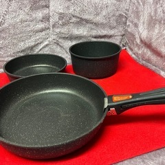 鍋 ~フライパン(3点セット　箱無し
の画像