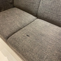 ブラウンソファ2人掛け用の画像