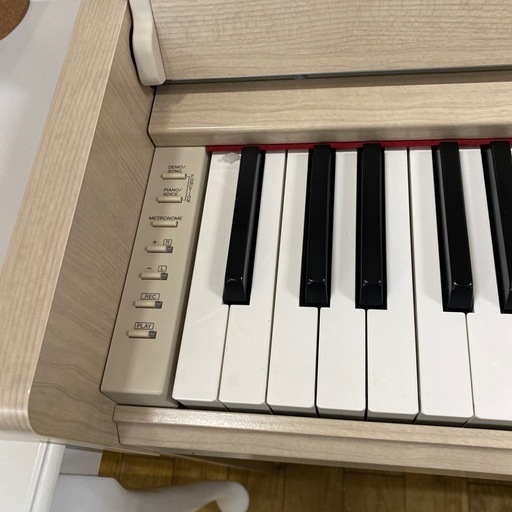 ?極美品?YAMAHA 電子ピアノ2019年製　YDP-S34 ARIUSスリムシリーズ ホワイトアッシュ  88鍵盤 アリウス ヤマ