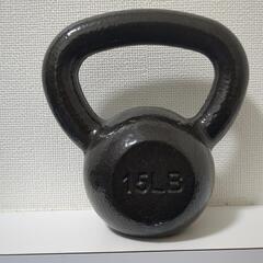 ケトルベル 6.8kg(amazonベーシック)　キャストアイアン製
