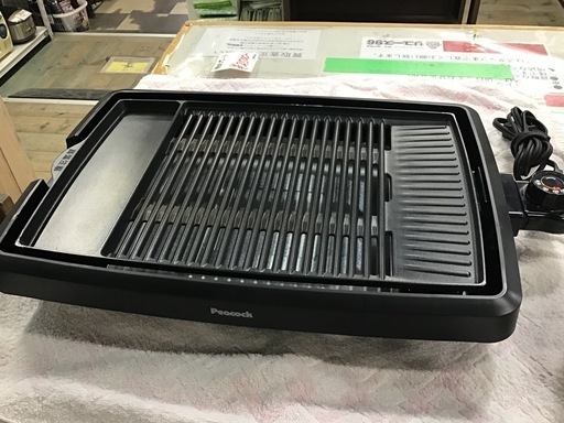 焼肉プレート　Peacock    2021年製　箱有　中古品