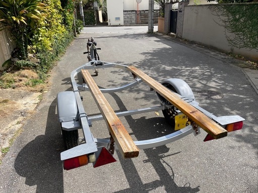 ボート　ジェット　軽トレーラー　車検あり
