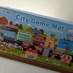 新品おもちゃまとめ売り　布製の地図と乗り物のおもちゃ＆5way遊べるおさかな釣りゲームの画像