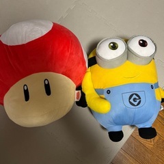 ミニオンとキノピオ