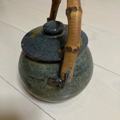 昭和レトロ焼物急須の画像