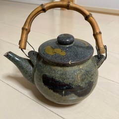 昭和レトロ焼物急須の画像
